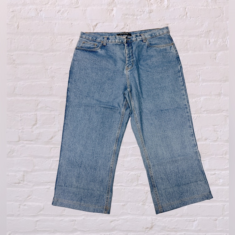 Vintage Bill Blass jeans perfect fit crop petal pushers jeans sz 16 NWT